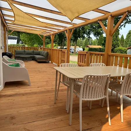 Luxe Op 5-sterren Camping, 4p, Ruime Veranda, 2 Fietsen Sevenum
